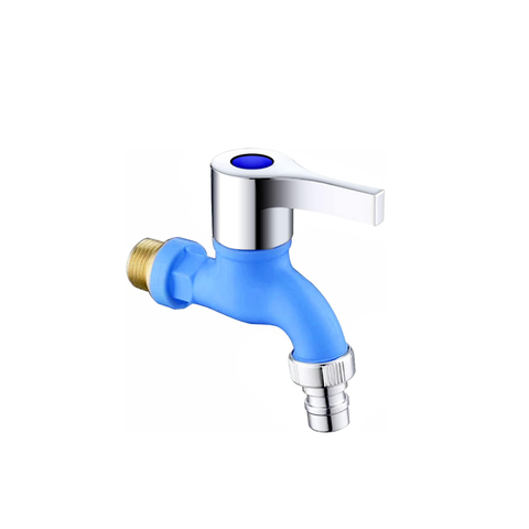 High Quality Sink Water Tap Washing Machine Supply Stops Tap Plastic Faucet for Bathroom Garden