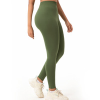 Nouveau style Legging de yoga sans couture pour femme, effet galbe fessier, sculptant le corps, en Nylon Spandex, pour le sport, la course et le fitness, Printemps/Automne
