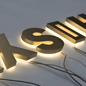 Production rapide de panneaux LED 3D, lettres rétroéclairées personnalisées, service de conception gratuit pendant 12 heures, livraison <span class=keywords><strong>express</strong></span> vers les États-Unis, le Royaume-Uni et l'Australie - Product Image 3