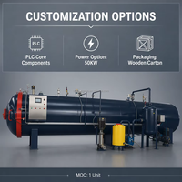 Poteaux de connexion en fibre Zhongnuo, portes en acajou, poteaux traités, pompe à vide haute pression pour autoclave de bois, moteur 380V 11kW haute puissance