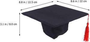 Cinta adhesiva acrílica de doble cara para decoración de gorros de graduación (sin gorro ni borla) Segura - Product Image 2