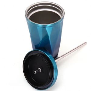 500Ml Stainless Steel Insulated Reusable Tumbler <b>Double</b> <b>Wall</b> Travel Coffee Mug Cup - Product Image 3
