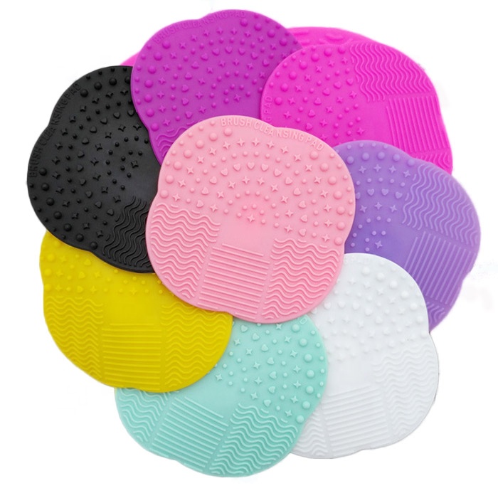 Эко-дружественных горячей продажи Силиконовые кисти для макияжа очиститель мат моющие инструменты