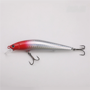 Leurre <span class=keywords><strong>Minnow</strong></span> flottant suspendu, ultra-lance longue, système de mouche morte, <span class=keywords><strong>Black</strong></span> Bass & Mandarin Fish, leurre artificiel - Product Image 3