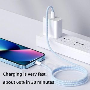 60W 1M Mobile Phone <b>USB</b> Data <b>Cable</b> Type C Fast Charging Type-C to Type- C <b>Cables</b> for Smart Devices White Charging <b>Cable</b> - Product Image 6