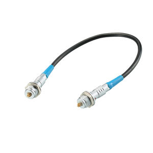 Разъем-гнездо <span class=keywords><strong>3</strong></span>-контактный, металлический корпус, экранированный, водонепроницаемый, быстроразъемный соединитель - Product Image 5