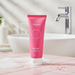Beplain Nettoyant Visage Haute Qualité Sel Rose AHA BHA Mousse Nettoyante - Product Image 3