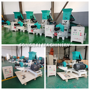 150-200 KG/H Nueva condición Máquina para hacer pellets de alimentación animal Máquina extrusora de alimentación flotante para peces y perros - Product Image 5