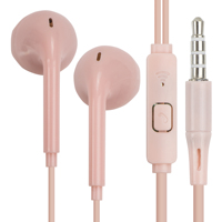 Écouteurs filaires de jeu CH-1 avec micro, réduction de bruit, prise jack 3,5 mm pour Samsung, option de logo personnalisé