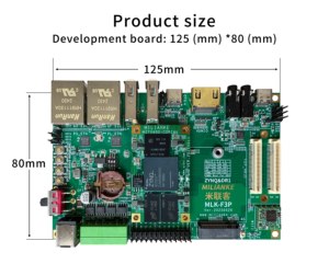 Placa de Desarrollo ZYNQ Serie 7000 MLK-F3P-CZ02-7010/7020 con Sistema Operativo Linux, DDR3 de 512 MB, Cortex-A9, 16 GB EMMC, Comunicación y Procesamiento de Imágenes - Product Image 4