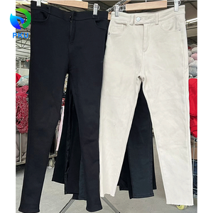 Pantalons skinny pour femmes Vêtements d'occasion à la mode pour femmes Fournisseurs de vêtements en gros Pantalons skinny pour femmes Vêtements d'occasion en gros - Product Image 2