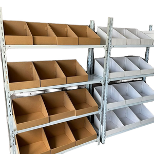 Exhibidores de Cartón Corrugado Reciclable al por Mayor para Supermercados, Impresión Flexográfica, FOB, OEM, Tamaños Personalizados - Product Image 1
