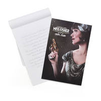 Carnet de notes A3 à spirale, planificateur promotionnel, notes autocollantes personnalisables, bloc-notes avec 80 feuilles - Jame N4
