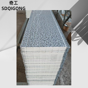 Pannello Sandwich in Acciaio Zincato PU 16/20mm con Motivo a Mattoni Intagliati <span class=keywords><strong>per</strong></span> Rivestimento Esterno in Edilizia - Product Image 3