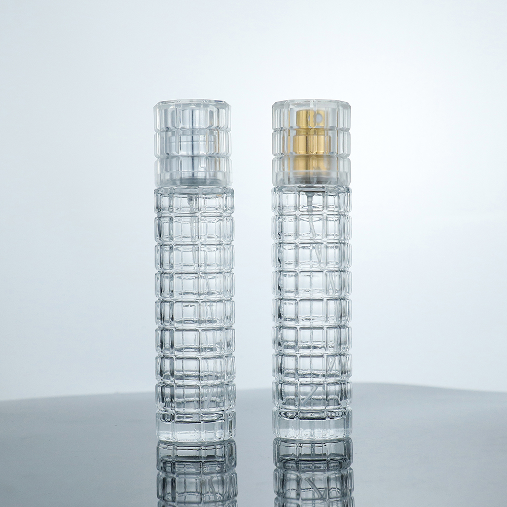 frosted pink bottles metallic rose gold cap