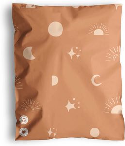 Bolsas de envío pequeñas de 10x13 negras mate recicladas respetuosas con el medio ambiente personalizadas, <span class=keywords><strong>embalaje</strong></span> de bolsa de correo de paquete biodegradable exprés - Product Image 2