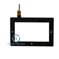 Panneau tactile capacitif haute sensibilité de 7 pouces avec protection EMI et anti-UV pour terminal de paiement
