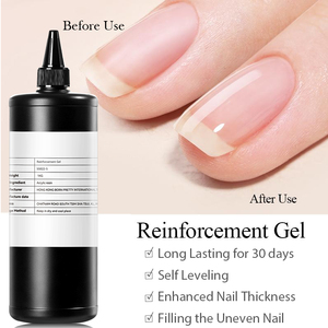 BORN PRETTY 7 Opzioni Gel <span class=keywords><strong>Base</strong></span> e Top Coat Trasparente 1KG, Gel <span class=keywords><strong>Base</strong></span> <span class=keywords><strong>in</strong></span> Gomma Private Label <span class=keywords><strong>in</strong></span> Confezione da KG, Gel Unghie Funzionale per Salone - Product Image 5