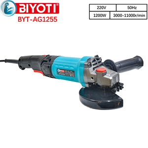 Meuleuse d'angle BYT-AG1255 5 pouces 125 mm 11000 tr/min, machine de meulage électrique robuste à vitesse réglable pour usage industriel - Product Image 1