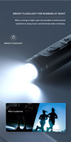 Earphone Nirkabel K12 Good Bass dengan Mic dan Lampu Senter, Harga Pabrik One Plus OEM
