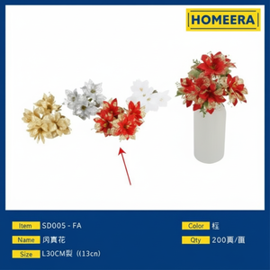 10 Uds. De rosas artificiales Rojas realistas de 30CM de longitud, cabeza de 13CM, decoración de eventos de boda, alambre de hierro y Material plástico - Product Image 1