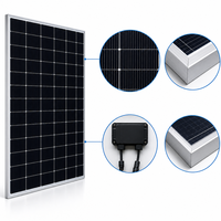 Kit solaire photovoltaïque pour balcon, pour gestionnaire d'immeuble, 800W, prêt à l'emploi, avec micro-onduleur 800W et panneaux flexibles