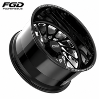 Jantes chromées polies 24x12 pour GMC2500, motif de fixation 8x180 8x6.5, jantes forgées 22x12 26x14 26x16 pour Chevy K1500 K2500 RAM