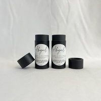 Emballage en carton biodégradable et recyclable pour déodorant artisanal Zéro Déchet, contenant de baume à lèvres organique évanescent, personnalisable