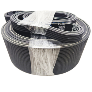 Tùy chỉnh màu đen EPDM cao su poly V vành đai 8pk1650 tỷ lệ cao tải đa sườn PK V rãnh OEM thiết bị công nghiệp gân thắt lưng - Product Image 5