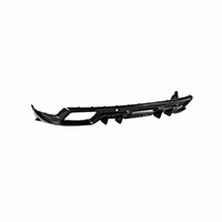 Modification de voiture Style PK Fibre de carbone sèche Becquet arrière Diffuseur arrière Convient pour Porsche Panamera GTS Turbo S 971