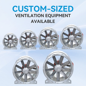 Ventilateur axial portable à entraînement direct Nxt-17-No3.15A, silencieux, à très faible niveau sonore, avec possibilité de personnalisation de la taille. - Product Image 5