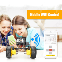 Tscinbuny Smart Robot Car Kit Electronics Project Makers Robot Education ESP32 CAM Car Kit para programación Arduino