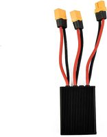Convertisseur de décharge double batterie pour vélo électrique 20A 24-72VDC, module de mise en parallèle double batterie avec interrupteur équilibreur