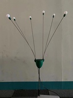 Lumière LED électrique en forme de luciole, éclairage extérieur automatique à moteur oscillant, PVC IP44 DC 6-24V, éclairage paysager, décoration de pelouse