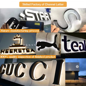 ป้ายไฟ LED 3 มิติ สำหรับธุรกิจภายนอกอาคาร ปรับแต่งได้ พร้อมตัวเลือกตกแต่งและโฆษณา ลดราคาพิเศษ - Product Image 6