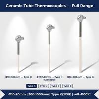 HUADONG High Temperature K & S Type Thermocouple Sensor for Ceramic Furnace Product Category Temperature Sensors