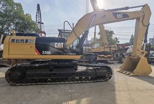 เครื่องขุดดินระบบไฮดรอลิกมอเตอร์330D ตีนตะขาบ Cat330D มือสองกำลังการผลิต30Ton - Product Image 4
