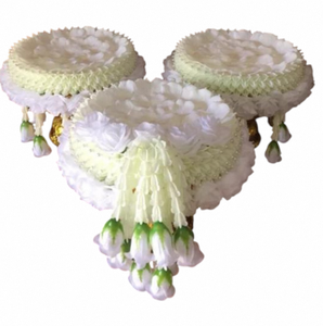 Thai <b>Engagement</b> Flower Tray Pink Rose Dok Rak Ceremony Display Perfect Showcasing <b>Engagement</b> Gifts Dowry Items And Ceremonial - Product Image 5