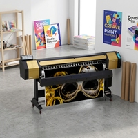 Factory 2.5 Meter Large Format Eco Solvent Inkjet Printer Digital Printing Machine for Outdoor Billboard Backlit Film Canvas