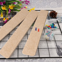 Mini panneau de goupille de tissu de feutre de fibre de polyester d'insonorisation