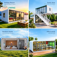 Cabine de bureau préfabriquée intelligente Smart Apple, module de travail mobile modulaire, maison-capsule pour jardin, kiosque commercial