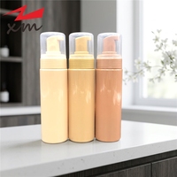 Flacon pompe en plastique pour mousse, lotion, 100ml, 120ml, 200ml, pour cosmétiques, lavage du visage, autobronzant, désinfectant pour les mains