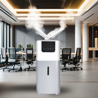Humidificateur ultrasonique électrique 15 L en promotion pour usage domestique et commercial, idéal pour grandes pièces, hôtels, bureaux, plantes et culture de champignons