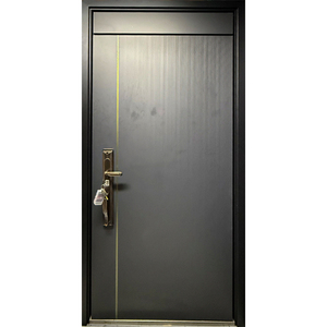 高品质防盗铝合金门全框锁边工艺不锈钢锁卧室公寓学校用 - Product Image 2