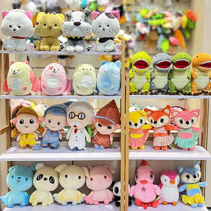 На заказ Аниме большие чучела животных OEM мягкий хлопок Лев Акула большие уши авокадо корова PP хлопок длинные уши плюшевый кролик PP Хлопок - Product Image 5