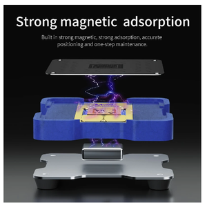 Plataforma de plantilla MaAnt BGA Reballing para <span class=keywords><strong>iPhone</strong></span> A8 a <span class=keywords><strong>A16</strong></span> placa base MTK EMMC Qualcomm HUAWEI CPU herramientas de reparación de soldadura - Product Image 6