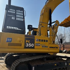 Prix pas cher 35 tonnes Excavatrice d'occasion Komatsu PC350-6 d'occasion PC300 PC400 PC350 PC360 Excavatrice sur chenilles d'occasion à vendre - Product Image 1