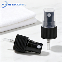 Pompe pulvérisatrice de parfum en plastique personnalisée 18/410 et vaporisateur à fine brume de toutes couleurs, dosage 0,14 ml, pour utilisation dans les flacons de désodorisant.
