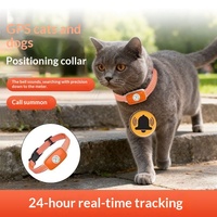 Localisateur GPS pour animaux de compagnie en acier inoxydable 5G, étanche, anti-perte pour chiens et chats, suivi à distance via iOS, collier pour animaux de compagnie compatible avec les téléphones mobiles