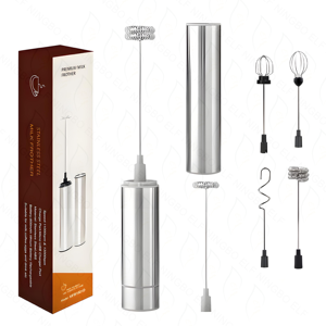 Kocokan susu baja tahan karat portabel, kualitas tinggi pengocok listrik kuat kustom Kopi & Teh Mini Mixer <span class=keywords><strong>Blender</strong></span> - Product Image 4